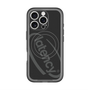 スリムプロテクションプレミアムケース with MagSafe［ LATENCY - Circle logo - Black ］