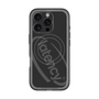 スリムプロテクションプレミアムケース with MagSafe［ LATENCY - Circle logo - Black ］
