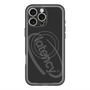 スリムプロテクションプレミアムケース with MagSafe［ LATENCY - Circle logo - Black ］