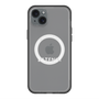 スリムプロテクションプレミアムケース with MagSafe［ LATENCY - Logotype - Clear ］