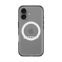 スリムプロテクションプレミアムケース with MagSafe［ LATENCY - Logotype - Clear ］