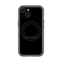 スリムプロテクションプレミアムケース with MagSafe［ LATENCY - Logotype - Black ］