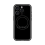 スリムプロテクションプレミアムケース with MagSafe［ LATENCY - Logotype - Black ］