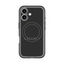 スリムプロテクションプレミアムケース with MagSafe［ LATENCY - Logotype - Black ］