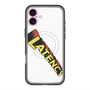 スリムプロテクションプレミアムケース with MagSafe［ LATENCY - Rock logo - White ］