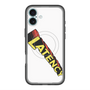 スリムプロテクションプレミアムケース with MagSafe［ LATENCY - Rock logo - White ］