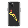 スリムプロテクションプレミアムケース with MagSafe［ LATENCY - Rock logo - Black ］