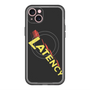 スリムプロテクションプレミアムケース with MagSafe［ LATENCY - Rock logo - Black ］