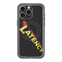 スリムプロテクションプレミアムケース with MagSafe［ LATENCY - Rock logo - Black ］