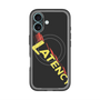 スリムプロテクションプレミアムケース with MagSafe［ LATENCY - Rock logo - Black ］