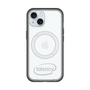 スリムプロテクションプレミアムケース with MagSafe［ LATENCY - Circle logo - Gray ］