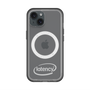 スリムプロテクションプレミアムケース with MagSafe［ LATENCY - Circle logo - Gray ］