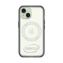 スリムプロテクションプレミアムケース with MagSafe［ LATENCY - Circle logo - Gray ］
