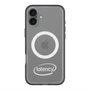 スリムプロテクションプレミアムケース with MagSafe［ LATENCY - Circle logo - Gray ］