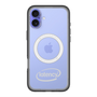 スリムプロテクションプレミアムケース with MagSafe［ LATENCY - Circle logo - Gray ］