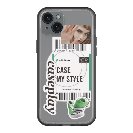スリムプロテクションプレミアムケース with MagSafe［ YOUR CASE YOUR PLAY - オリジナル - ファッション好き ］