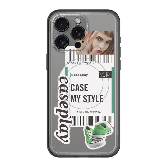 スリムプロテクションプレミアムケース with MagSafe［ YOUR CASE YOUR PLAY - オリジナル - ファッション好き ］