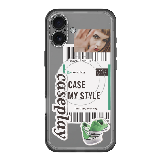 スリムプロテクションプレミアムケース with MagSafe［ YOUR CASE YOUR PLAY - オリジナル - ファッション好き ］