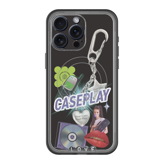 スリムプロテクションプレミアムケース with MagSafe［ YOUR CASE YOUR PLAY - オリジナル - 音楽好き ］