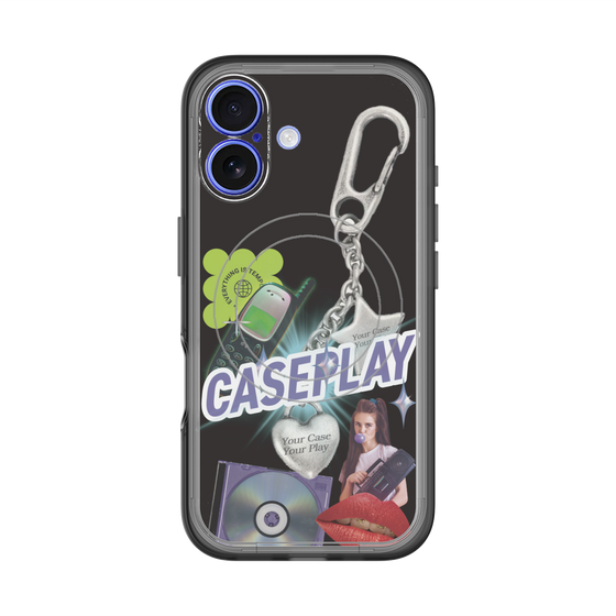 スリムプロテクションプレミアムケース with MagSafe［ YOUR CASE YOUR PLAY - オリジナル - 音楽好き ］