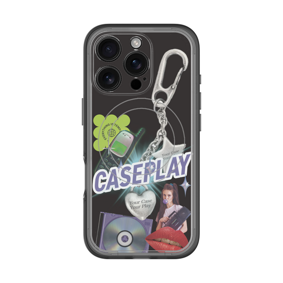 スリムプロテクションプレミアムケース with MagSafe［ YOUR CASE YOUR PLAY - オリジナル - 音楽好き ］