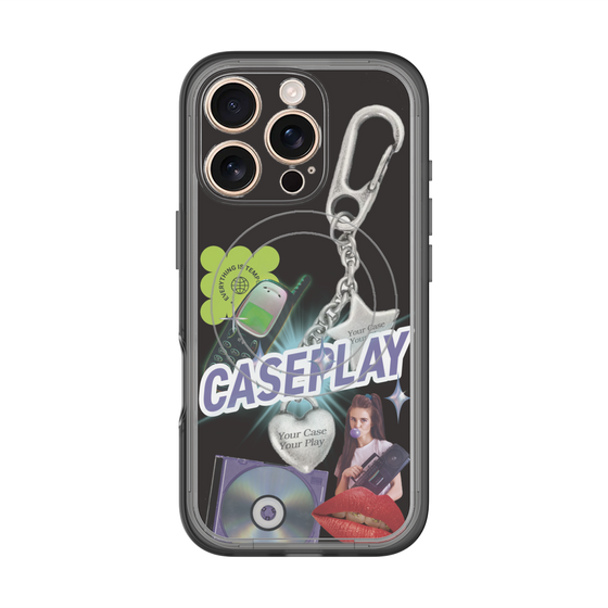 スリムプロテクションプレミアムケース with MagSafe［ YOUR CASE YOUR PLAY - オリジナル - 音楽好き ］