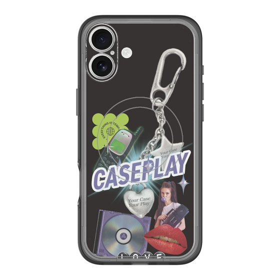 スリムプロテクションプレミアムケース with MagSafe［ YOUR CASE YOUR PLAY - オリジナル - 音楽好き ］