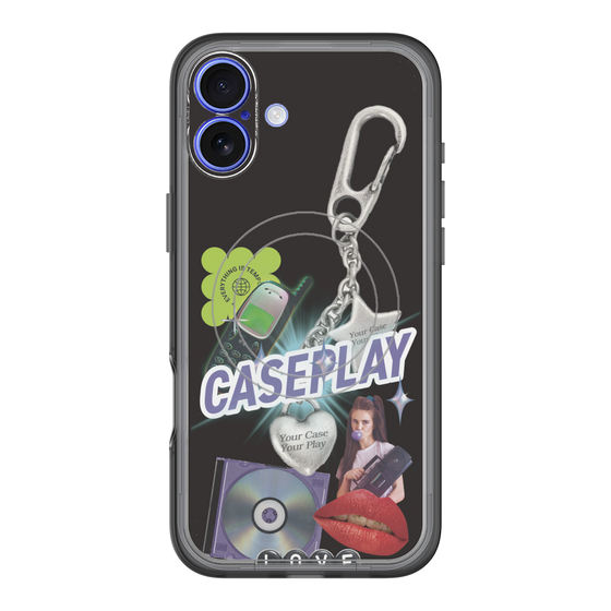 スリムプロテクションプレミアムケース with MagSafe［ YOUR CASE YOUR PLAY - オリジナル - 音楽好き ］