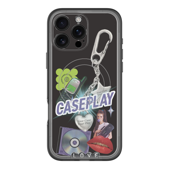 スリムプロテクションプレミアムケース with MagSafe［ YOUR CASE YOUR PLAY - オリジナル - 音楽好き ］