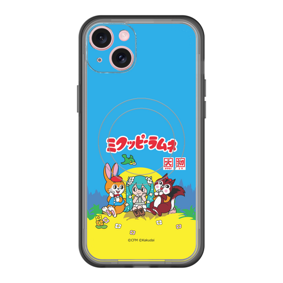 スリムプロテクションプレミアムケース with MagSafe［ 初音ミク×クッピーラムネ - パッケージ ］