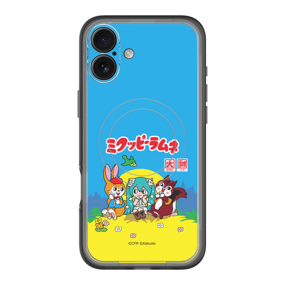 スリムプロテクションプレミアムケース with MagSafe［ 初音ミク×クッピーラムネ - パッケージ ］