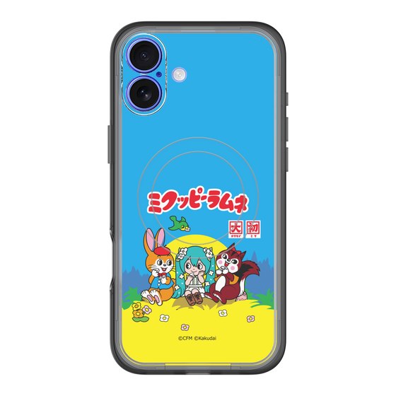 スリムプロテクションプレミアムケース with MagSafe［ 初音ミク×クッピーラムネ - パッケージ ］