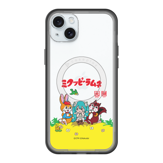 スリムプロテクションプレミアムケース with MagSafe［ 初音ミク×クッピーラムネ - パッケージ - クリア ］