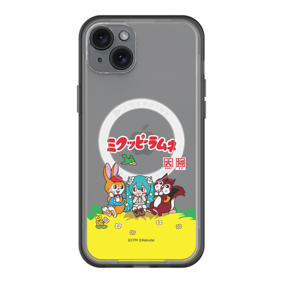 スリムプロテクションプレミアムケース with MagSafe［ 初音ミク×クッピーラムネ - パッケージ - クリア ］