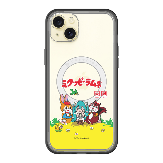 スリムプロテクションプレミアムケース with MagSafe［ 初音ミク×クッピーラムネ - パッケージ - クリア ］
