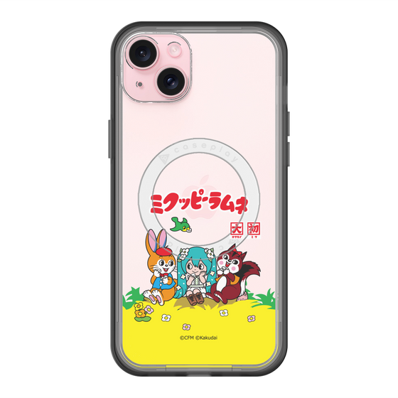 スリムプロテクションプレミアムケース with MagSafe［ 初音ミク×クッピーラムネ - パッケージ - クリア ］