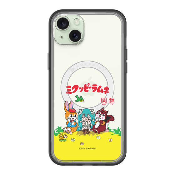 スリムプロテクションプレミアムケース with MagSafe［ 初音ミク×クッピーラムネ - パッケージ - クリア ］