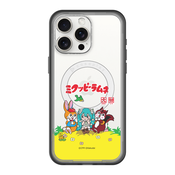 スリムプロテクションプレミアムケース with MagSafe［ 初音ミク×クッピーラムネ - パッケージ - クリア ］