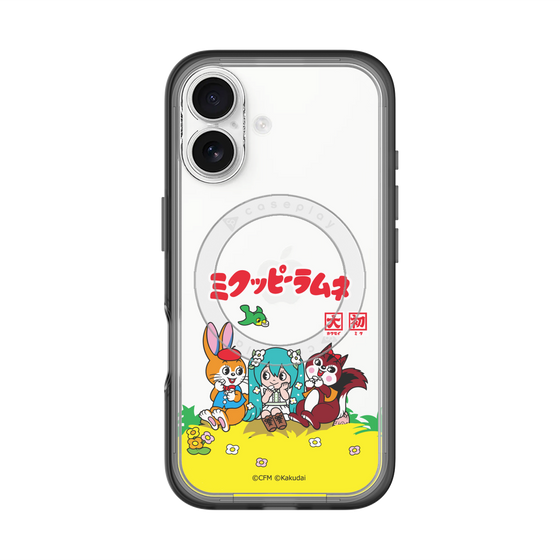 スリムプロテクションプレミアムケース with MagSafe［ 初音ミク×クッピーラムネ - パッケージ - クリア ］