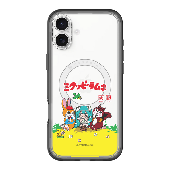スリムプロテクションプレミアムケース with MagSafe［ 初音ミク×クッピーラムネ - パッケージ - クリア ］
