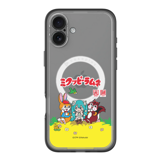 スリムプロテクションプレミアムケース with MagSafe［ 初音ミク×クッピーラムネ - パッケージ - クリア ］