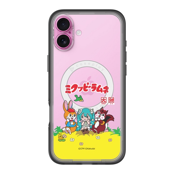 スリムプロテクションプレミアムケース with MagSafe［ 初音ミク×クッピーラムネ - パッケージ - クリア ］