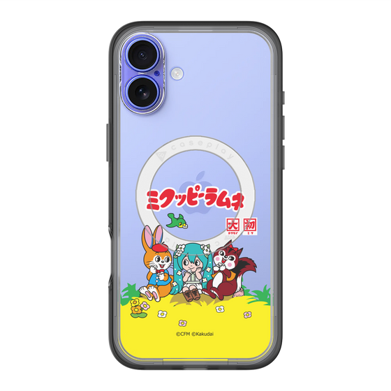 スリムプロテクションプレミアムケース with MagSafe［ 初音ミク×クッピーラムネ - パッケージ - クリア ］