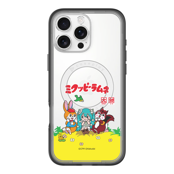 スリムプロテクションプレミアムケース with MagSafe［ 初音ミク×クッピーラムネ - パッケージ - クリア ］
