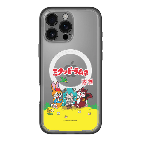スリムプロテクションプレミアムケース with MagSafe［ 初音ミク×クッピーラムネ - パッケージ - クリア ］