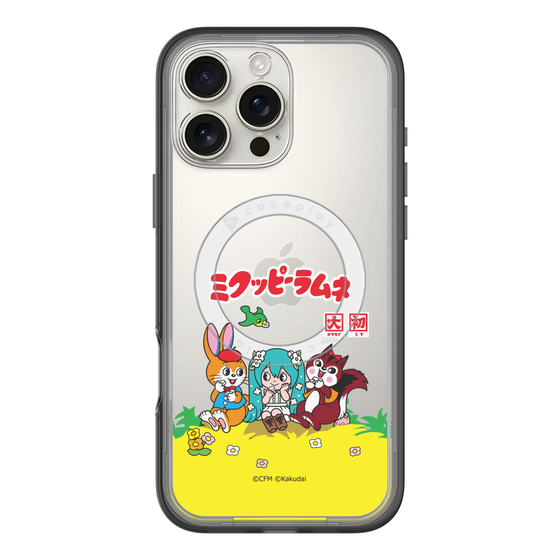 スリムプロテクションプレミアムケース with MagSafe［ 初音ミク×クッピーラムネ - パッケージ - クリア ］