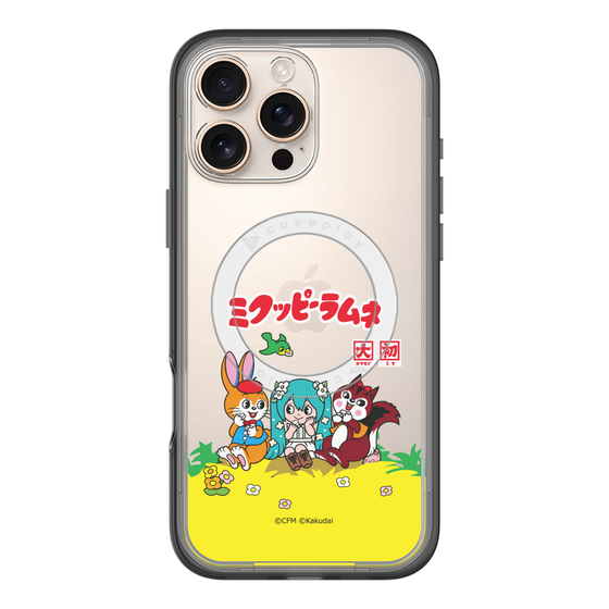 スリムプロテクションプレミアムケース with MagSafe［ 初音ミク×クッピーラムネ - パッケージ - クリア ］