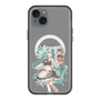 スリムプロテクションプレミアムケース with MagSafe［ 初音ミク×クッピーラムネ - 初音ミク×クッピー - 等身イラスト1 ］