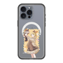 スリムプロテクションプレミアムケース with MagSafe［ 初音ミク×クッピーラムネ - 鏡音リン×ラム - 等身イラスト1 ］