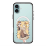 スリムプロテクションプレミアムケース with MagSafe［ 初音ミク×クッピーラムネ - 鏡音リン×ラム - 等身イラスト1 ］